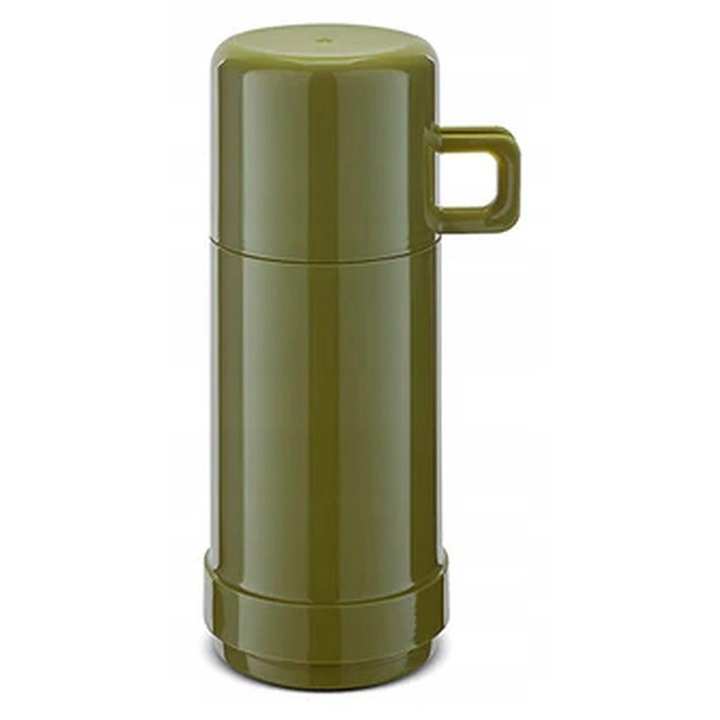 Termos 0,25 litra, Rotpunkt, design german, capacitate 12h, culoare oliwkowy