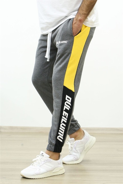 Мъжки панталони, Памук, Madmext, 285233, Сив