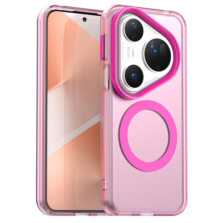 Carcasa de protectie pentru Huawei Pura 80 Ultra, roz