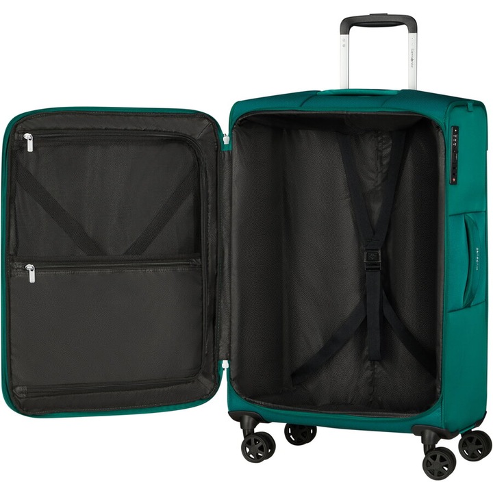 Troller Samsonite, 68x25cm, verde pin
