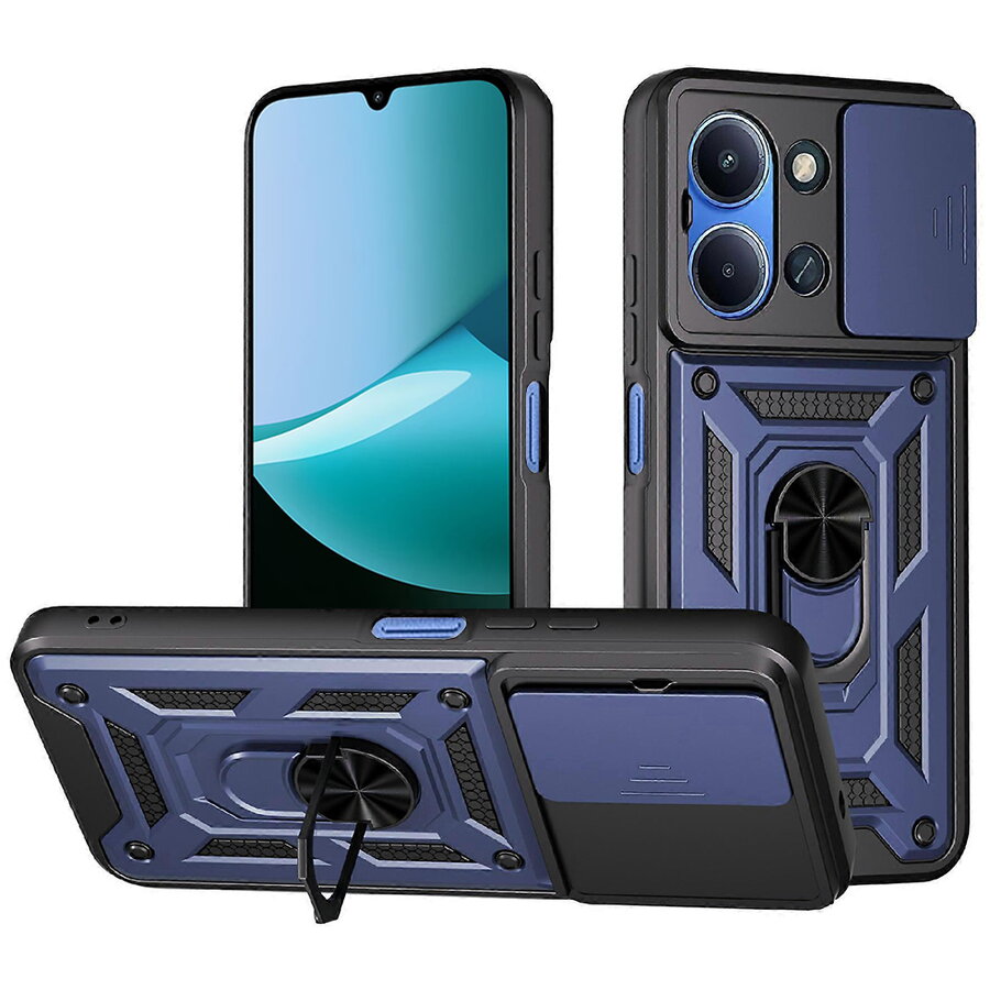 Husa pentru Xiaomi Redmi 15C 4G / Redmi 15C 5G - Techsuit CamShield Series - Blue