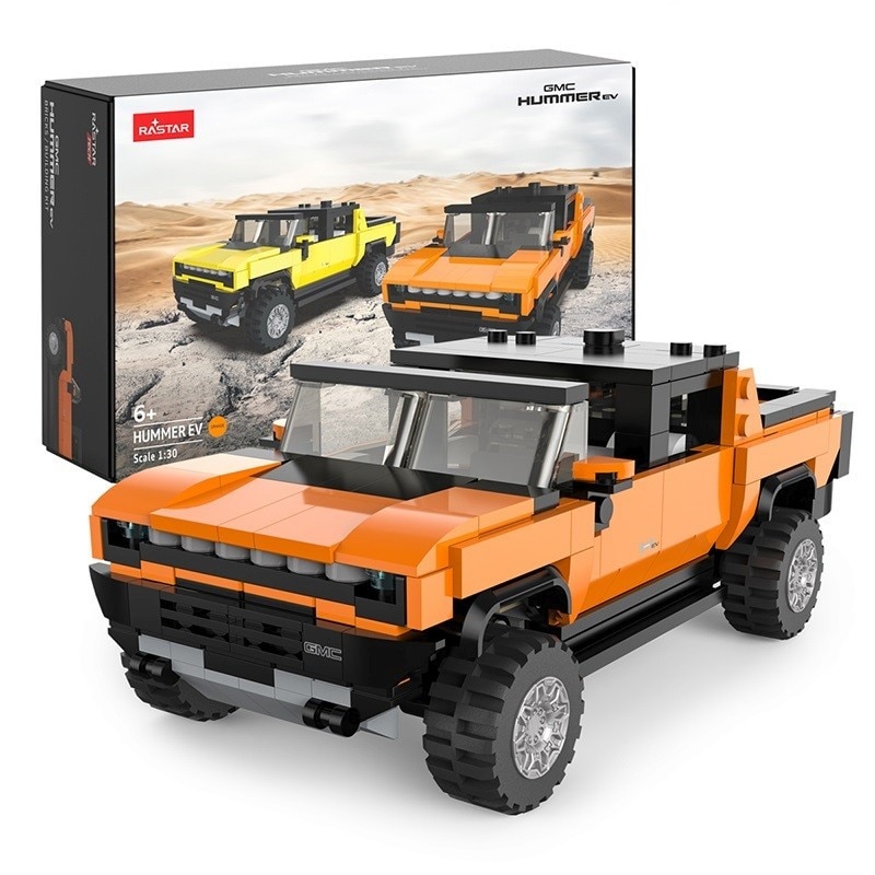 Masinuta de construit Rastar - Hummer EV, 1:30