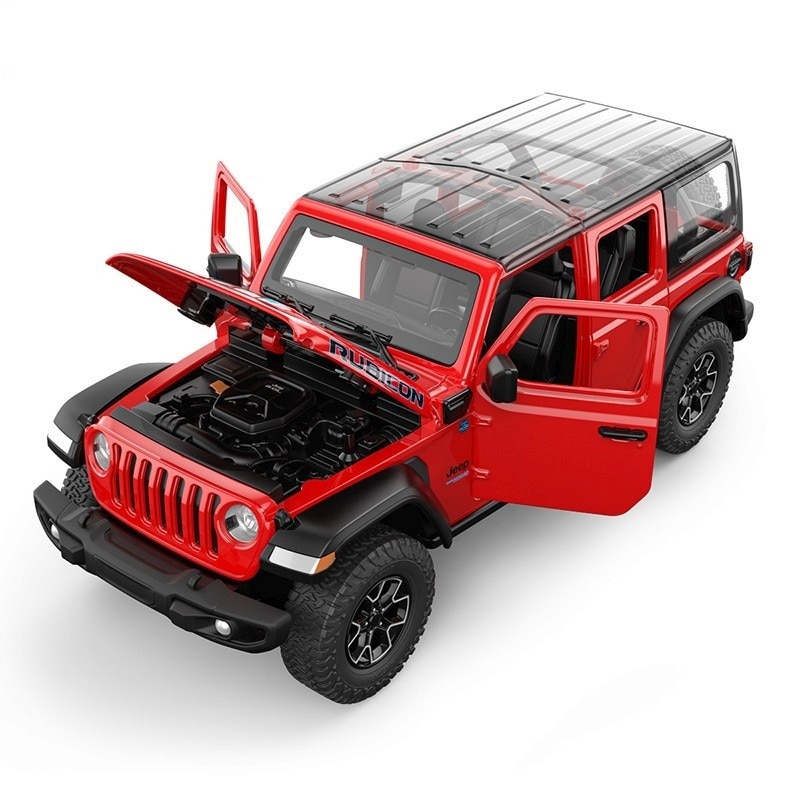 Maisto Jeep Rubicon レッド Maisto Special Edition - Jeep Wrangler
