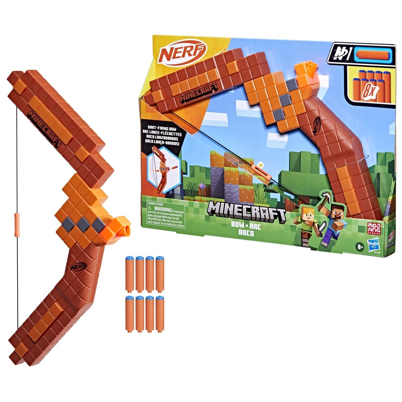 Arc Nerf - Minecraft, 8 proiectile - eMAG.ro