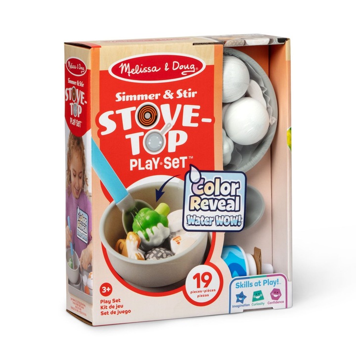 Set de joaca Melissa & Doug - Color Reveal, Stove Top