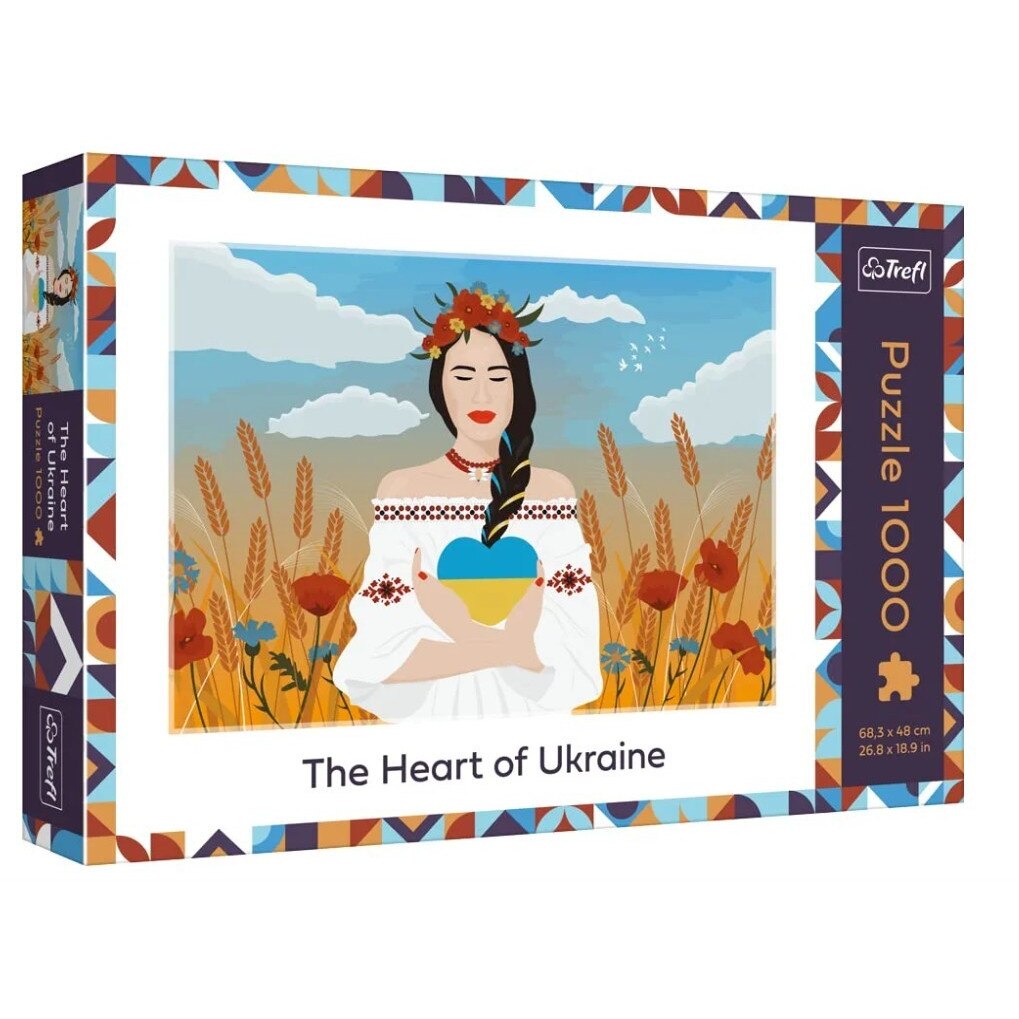 Puzzle Trefl, Inima Ucrainei, 1000 piese