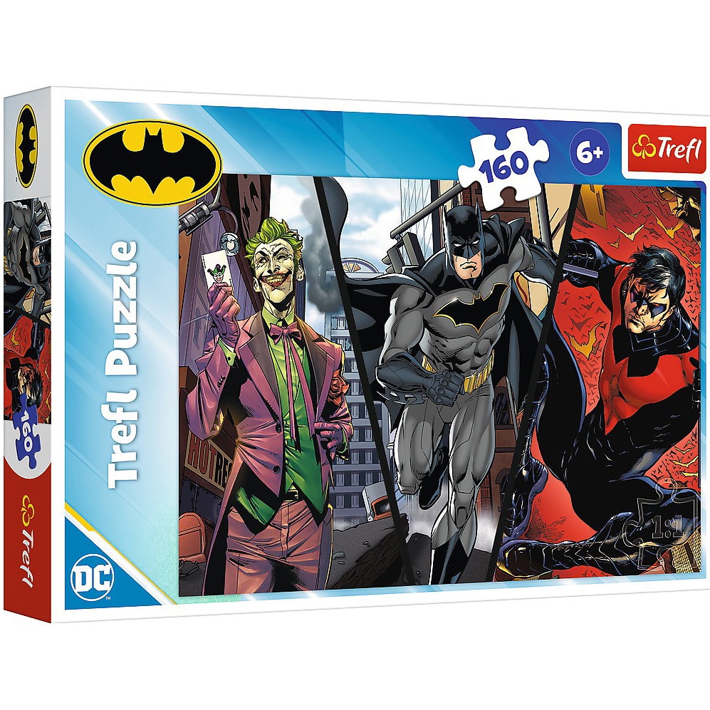Puzzle Trefl - Batman, Gata de actiune, 160 piese