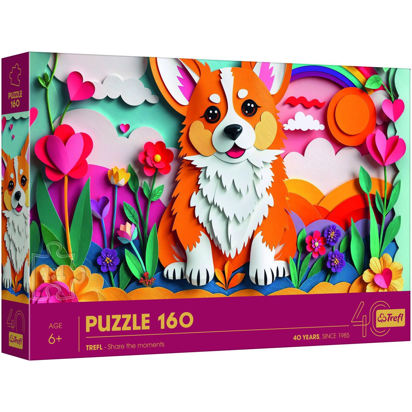Puzzle Trefl - Catelus, 160 piese