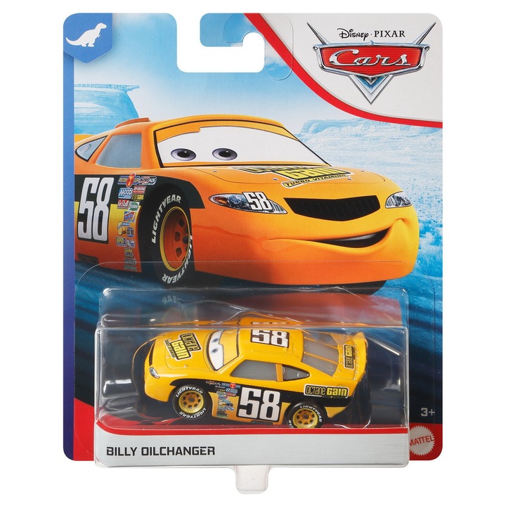Masinuta Disney Cars 3 - Billy Oilchanger, scara 1:55