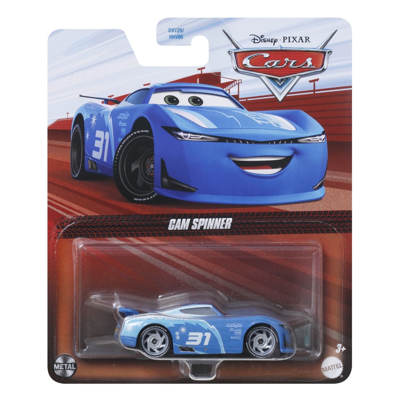 Masinuta Disney Cars 3 - Cam Spinner, scara 1:55