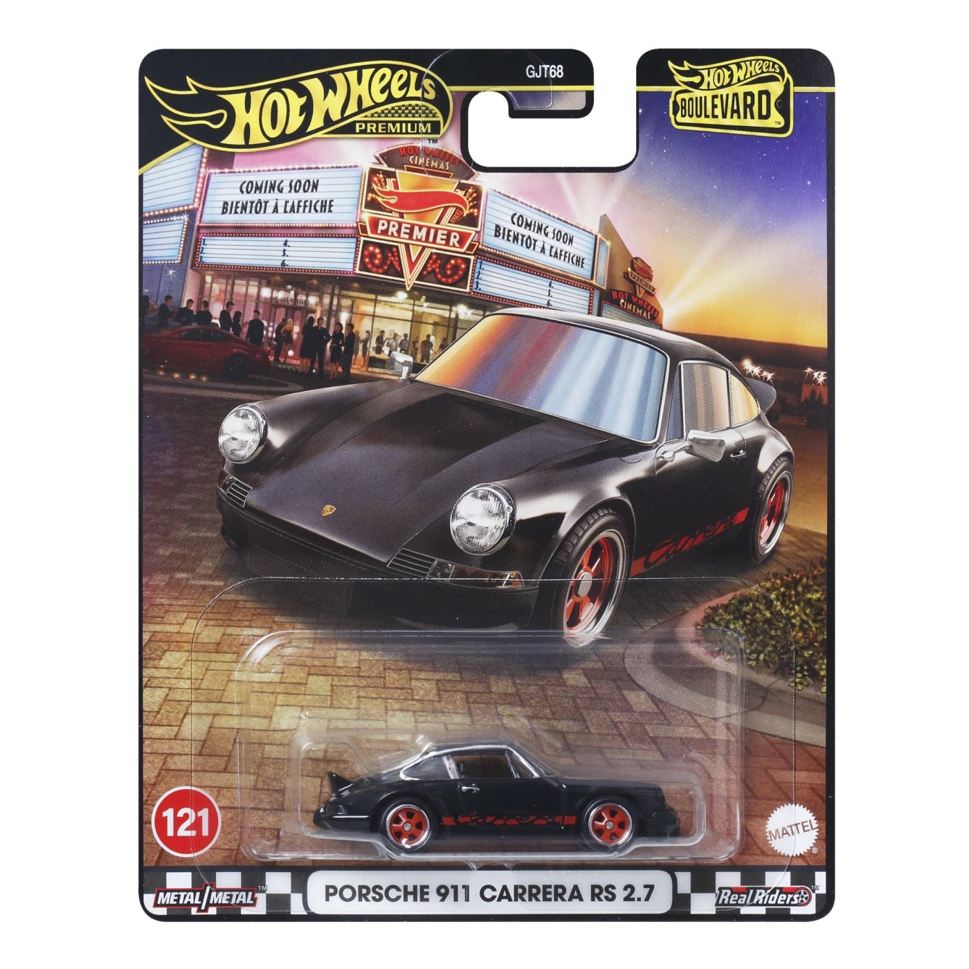 Masinuta metalica Hot Wheels Boulevard - Porsche 911 Carrera RS