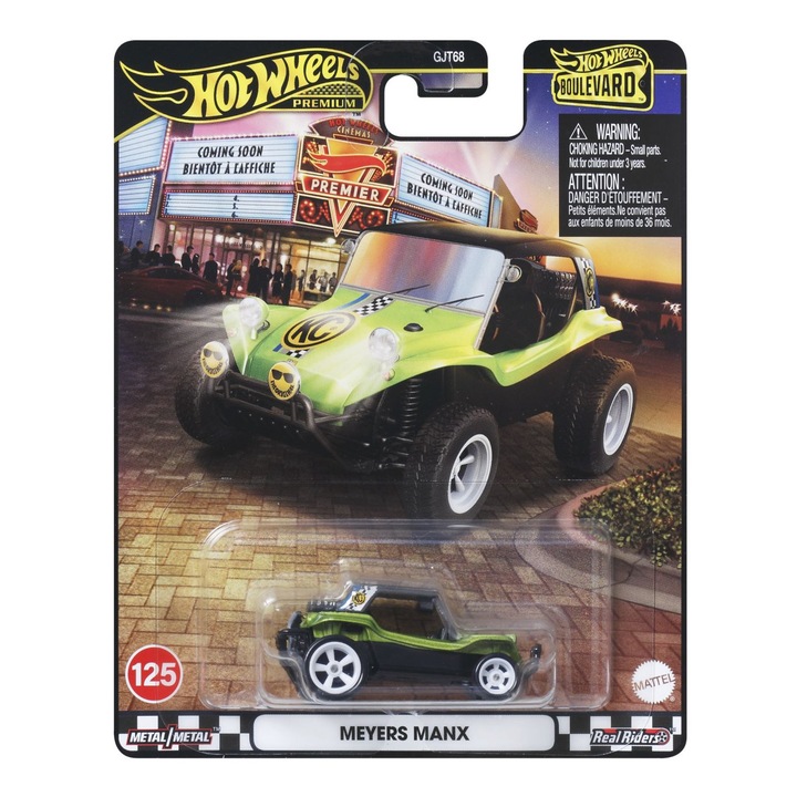 Masinuta metalica Hot Wheels Boulevard - Meyers Manx, 1:64