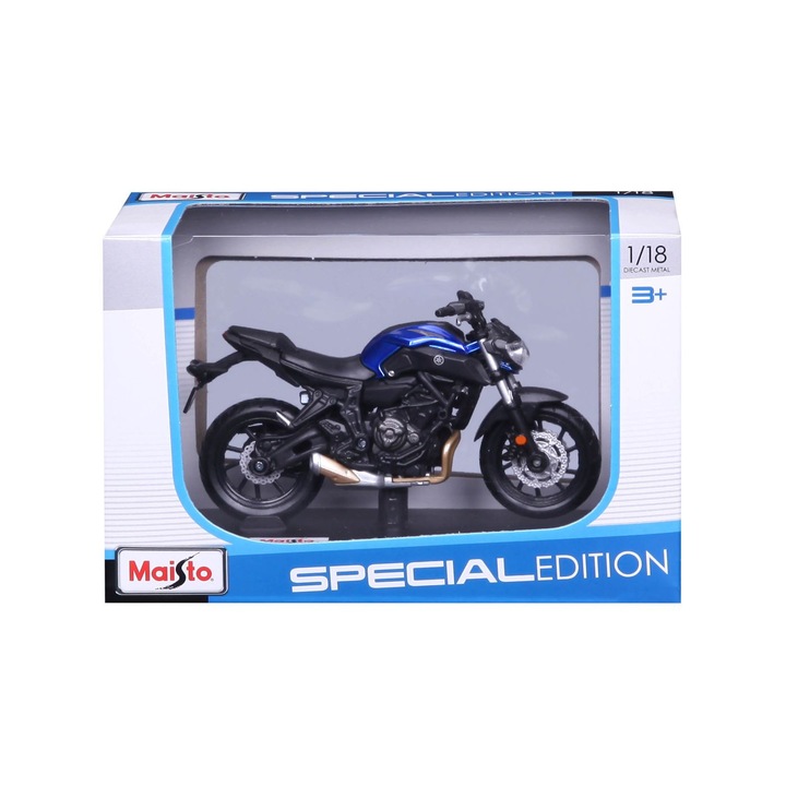 Motocicleta Maisto - Yamaha MT07, 1:18