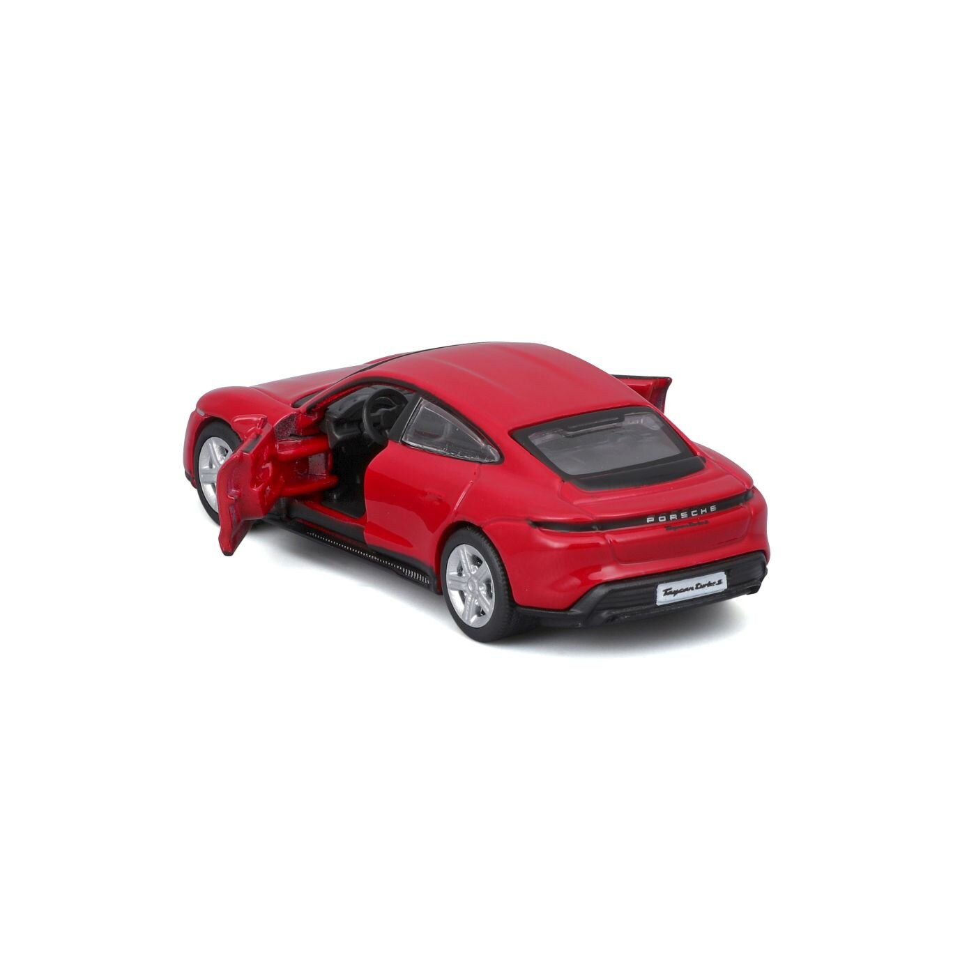 Masinuta Maisto Speed Icons - Porsche Taycan Turbo S, rosu, scara