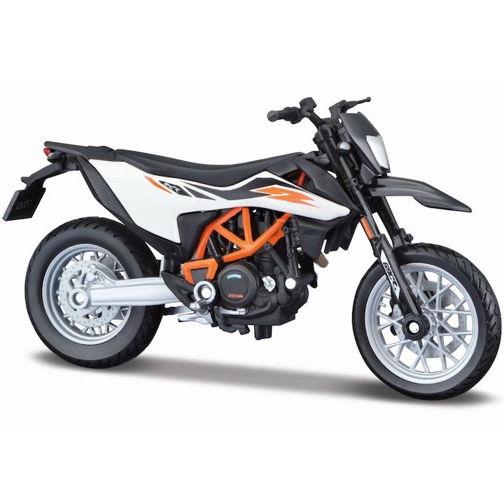 Motocicleta Maisto - KTM 690 SMC, negru, 1:18