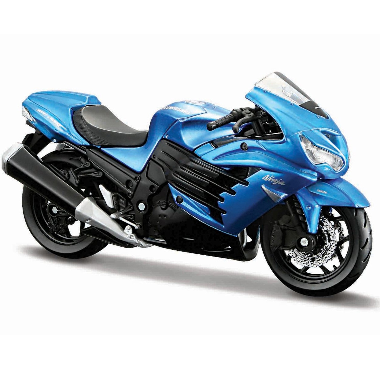 mokani☆ Motocicleta de jucarie, Maisto, Metal, Kawasaki Ninja ZX-14R