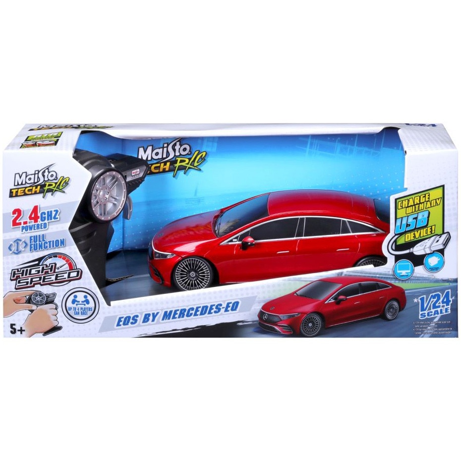 Masinuta Maisto Tech R/C Premium - EOS By Mercedes-EQ, 1:24