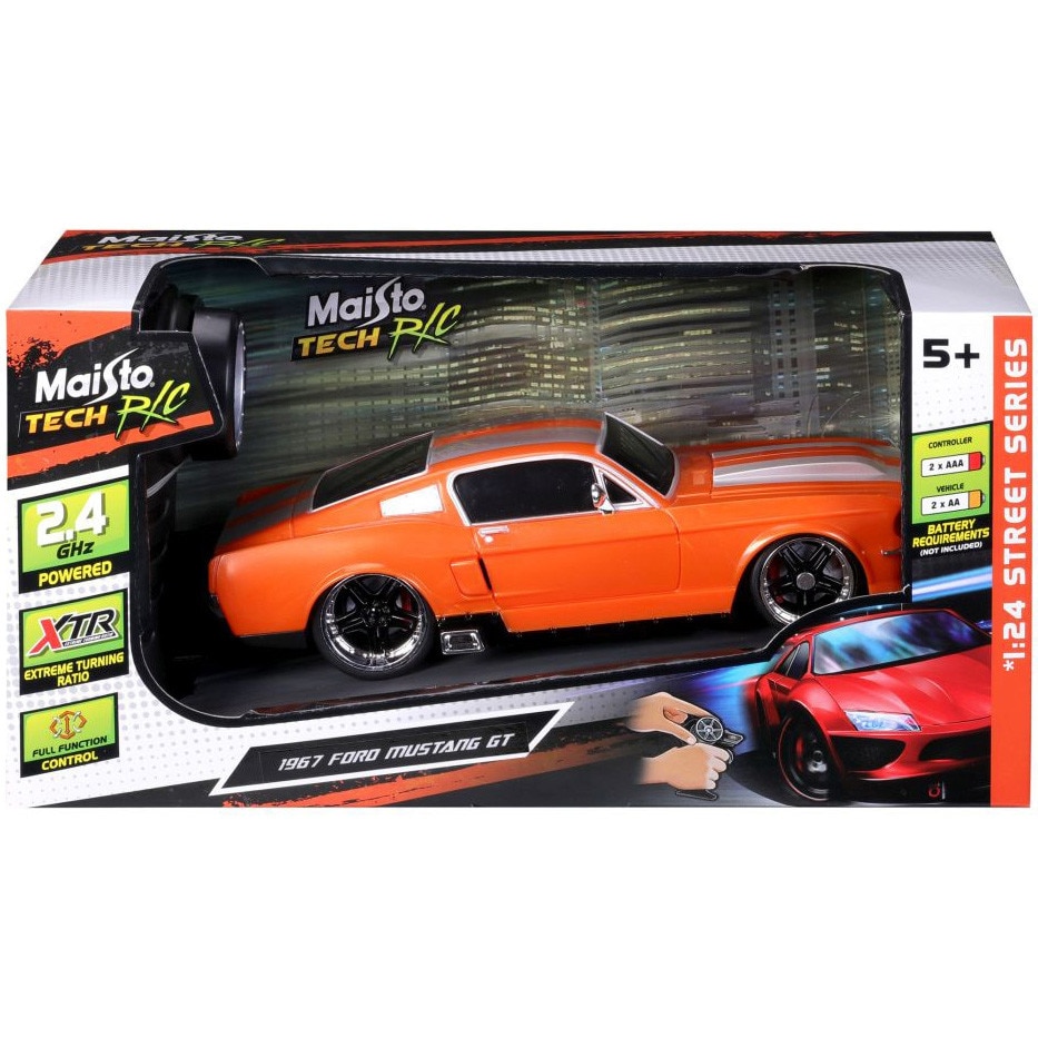 Masinuta Maisto Tech R/C - Ford Mustang GT 1967, 1:24