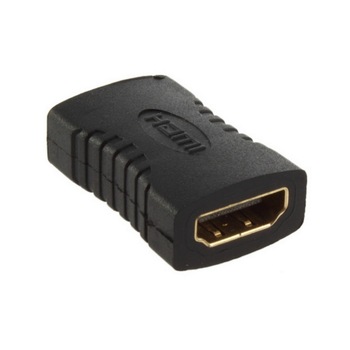 Extensie cablu HDMI mama - mama, uneste 2 cabluri HDMI Extensie cablu HDMI mama - mama, uneste 2 cabluri HDMI