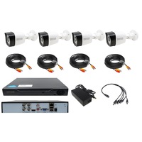 Kit Rovision complet 4 camere supraveghere exterior full hd 30 metri IR 1080P soft gratuit vizionare live telefon mobil