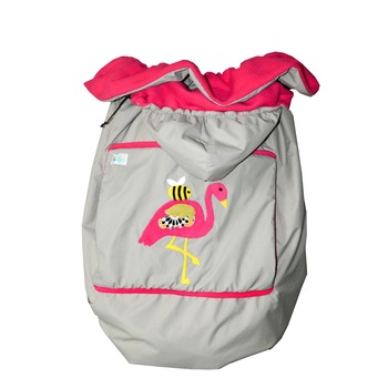 Protectie Littlebee - pentru sisteme de purtare-Flamingo Protectie Littlebee - pentru sisteme de purtare-Flamingo
