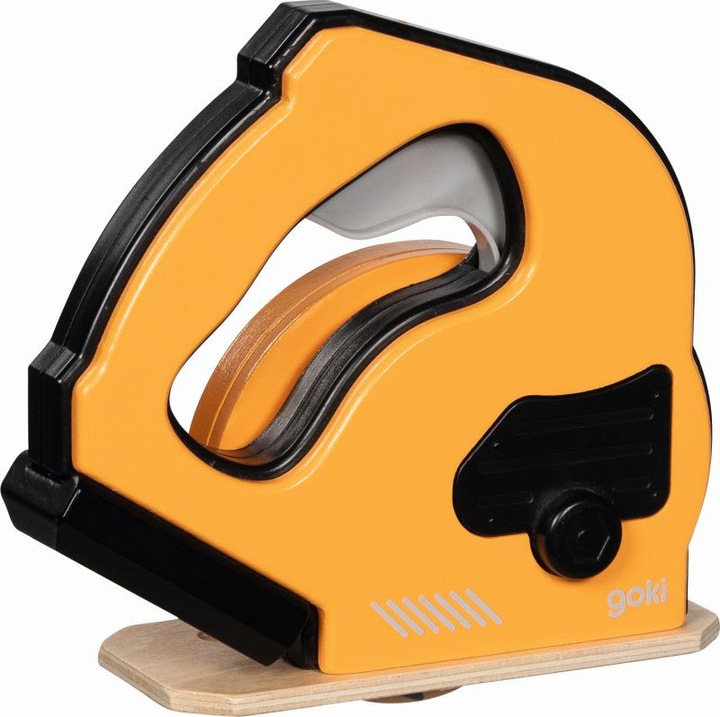 Ferastrau circular din lemn Goki, lama rotativa, 15, 5x5, 5x15, 5cm, pentru copii 3 ani+