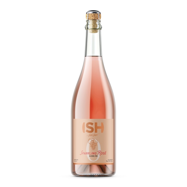 ISH Sparkling Rosé Vin spumos rose fara alcool 0.75L