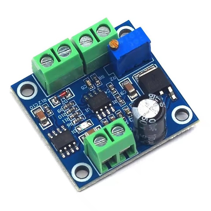 Modul convertor de tensiune PWM de inalta precizie: semnal impulsiv 0%-100% 0-10KHz frecventa de conversie tensiune-curent A91 (frecventa 0-1KHz convertita in tensiune 0-10V)