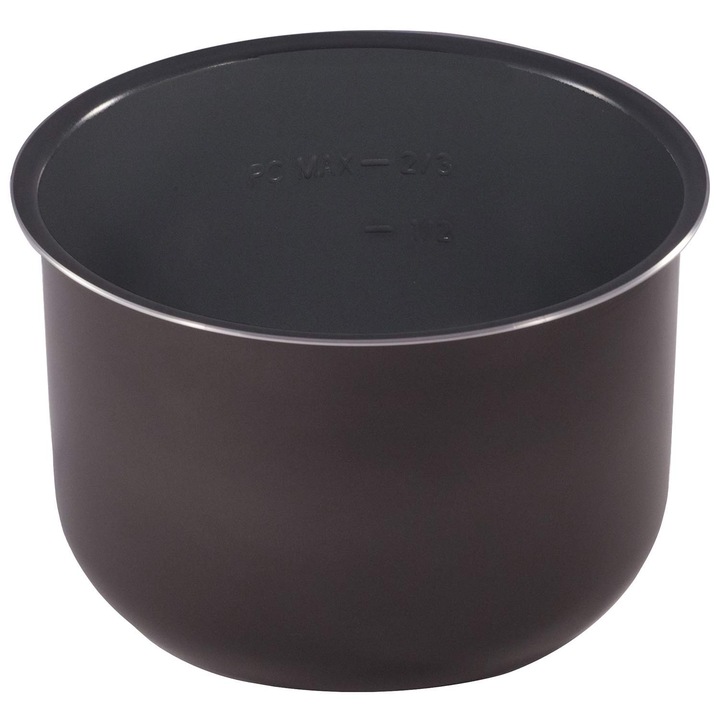 Multicooker Instant Pot, kerámia belső, 1,9 l, fekete