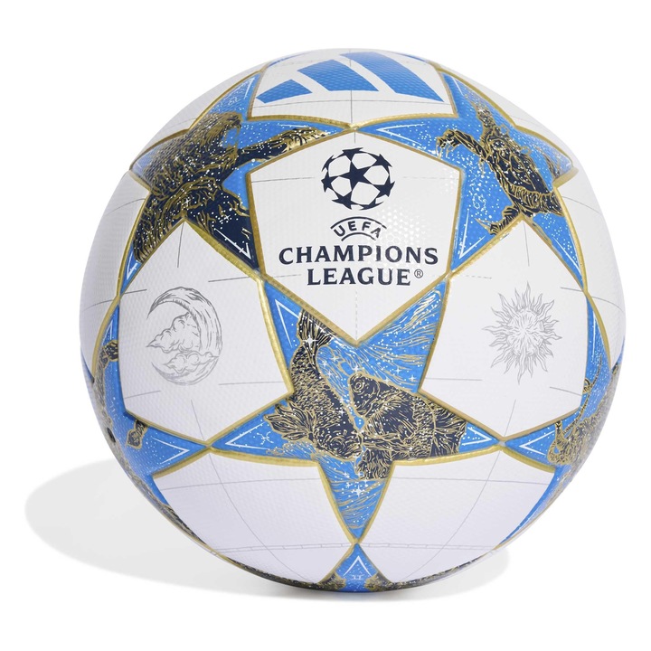 Adidas Uefa Champions League Lge Box Fifa Quality Ball Jp1548, Топка за футбол унисекс, бял, 5 ЕС