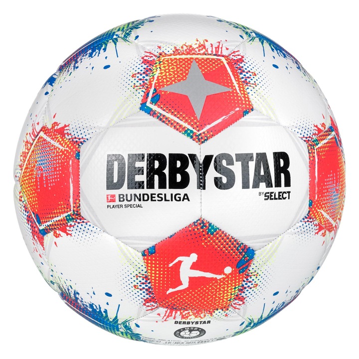 Футболна топка Derbystar Bundesliga Player Special V25, размер 5, топка за свободното време, дизайн на официалната топка за мачове 2025/2026