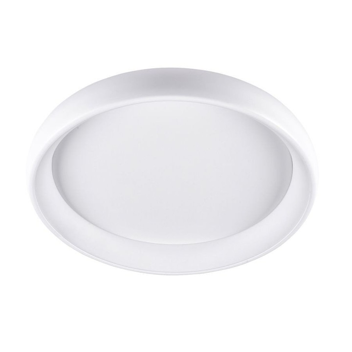 Plafon Alessia, 41x8.5cm, fehér, 32W, LED, Italux