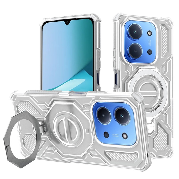 Carcasa de protectie pentru Xiaomi Redmi 15C 4G / Xiaomi Poco C85 4G / Xiaomi Redmi 15C, alb