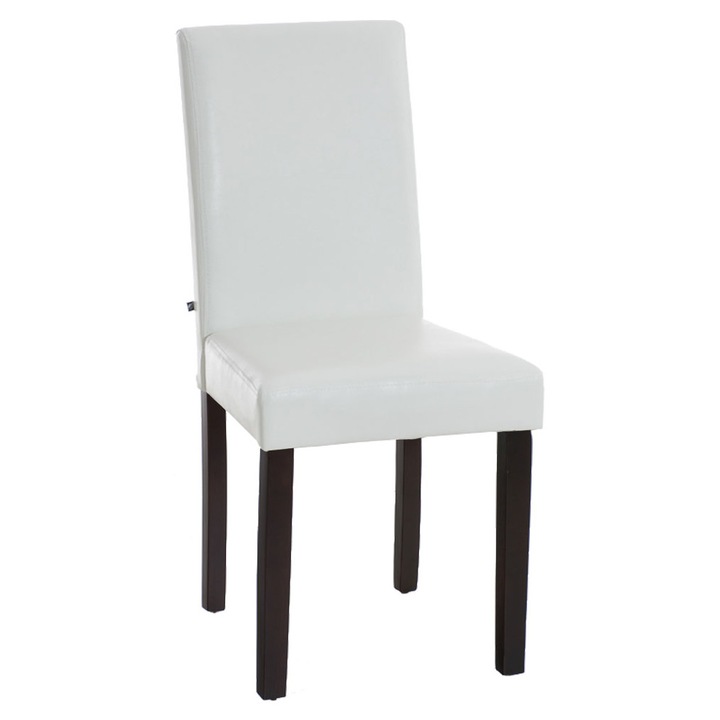 Scaun de masa Ina cappuccino/alb