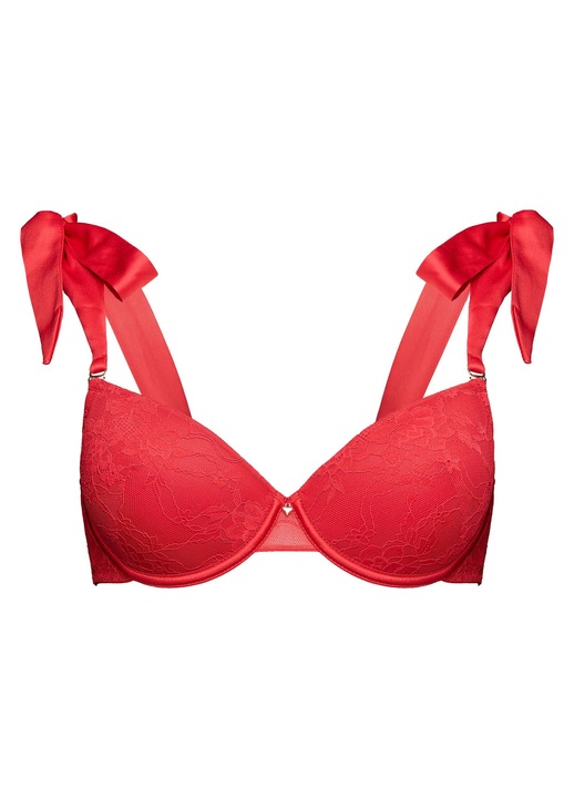 Sutien push-up Rosu Cest Esotiq, Rosu