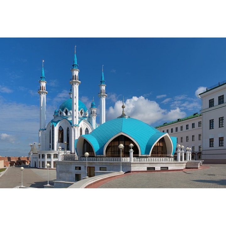 Канава картина, МЕДИЯ, Безкрайно синьо, 45 x 30 см