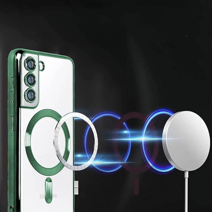 Husa pentru Samsung Galaxy A17 5G / A17 4G - Techsuit Luxury Crystal MagSafe - Pink