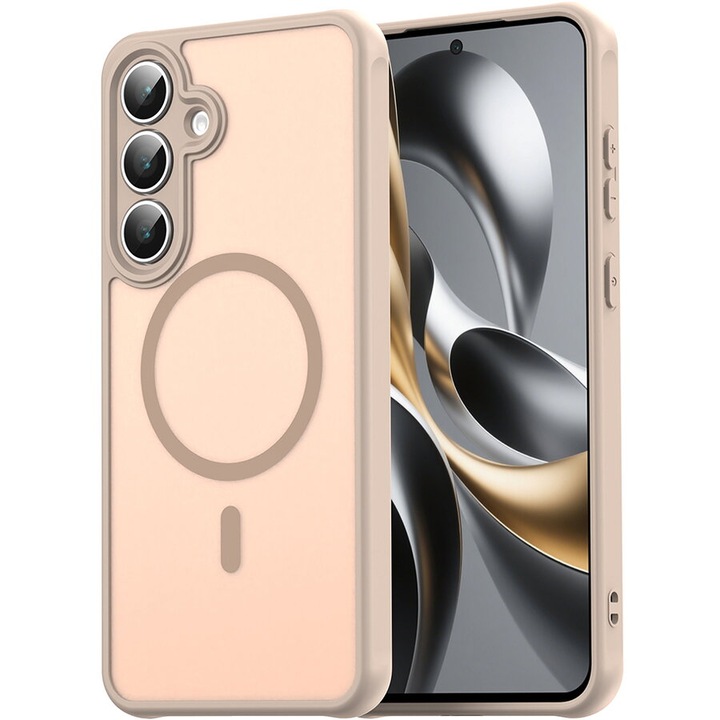 Husa pentru Samsung Galaxy S25 Ultra - Techsuit HaloFrost II MagSafe - Gold