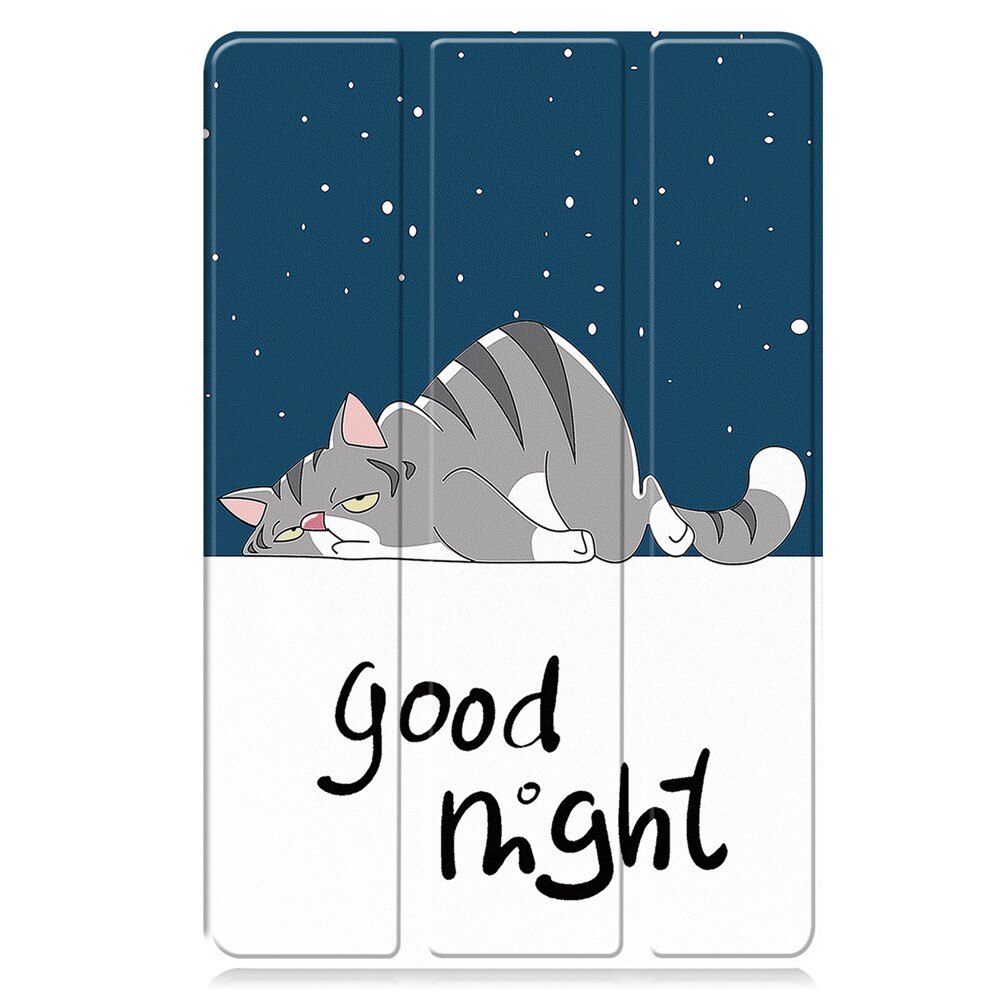 Husa Sigloo pentru tableta Honor Pad 10, 12.1" (2025), – Slim, Tri-Fold Magnetic, Piele Ecologica, Stand Reglabil, – model Lazy Cat