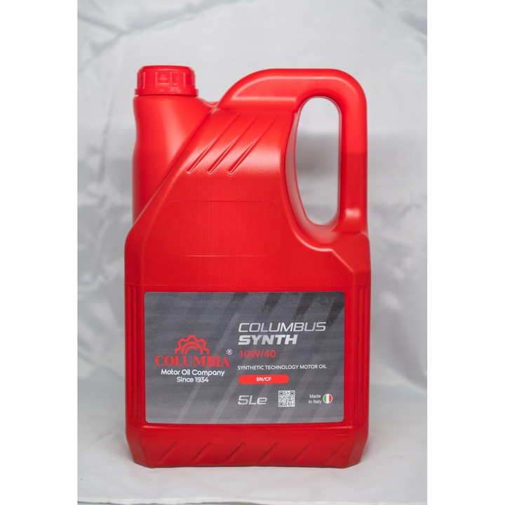 Ulei de motor sintetic 10W/40 Columbia, 5L