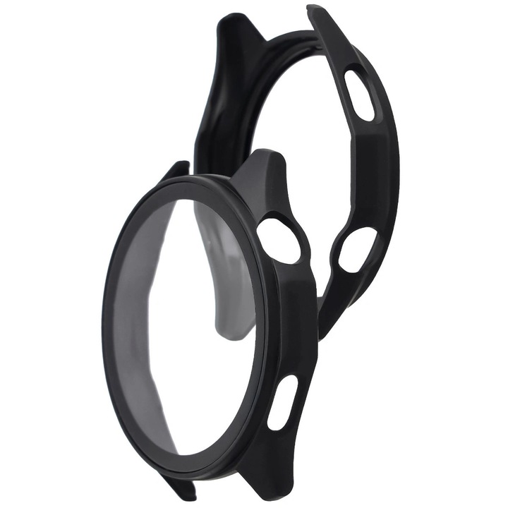 Комплект Калъф + Стъклен протектор, Bizon Case+Glass Watch за Huawei Watch GT6 46 mm, матово черни