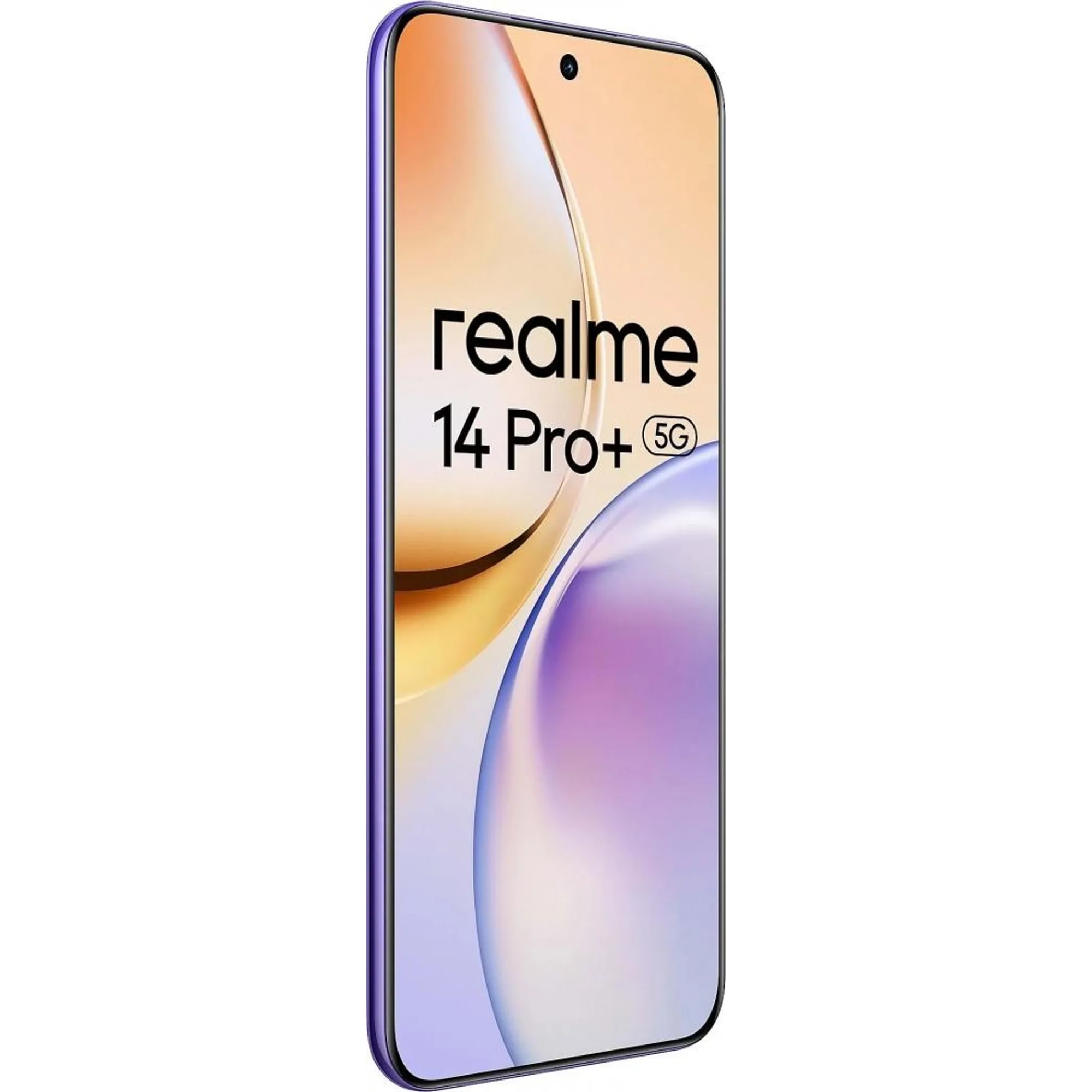 Telefon mobil Realme 14 Pro+, Dual SIM, 12GB RAM, 512GB, 5G, Nebula Purple