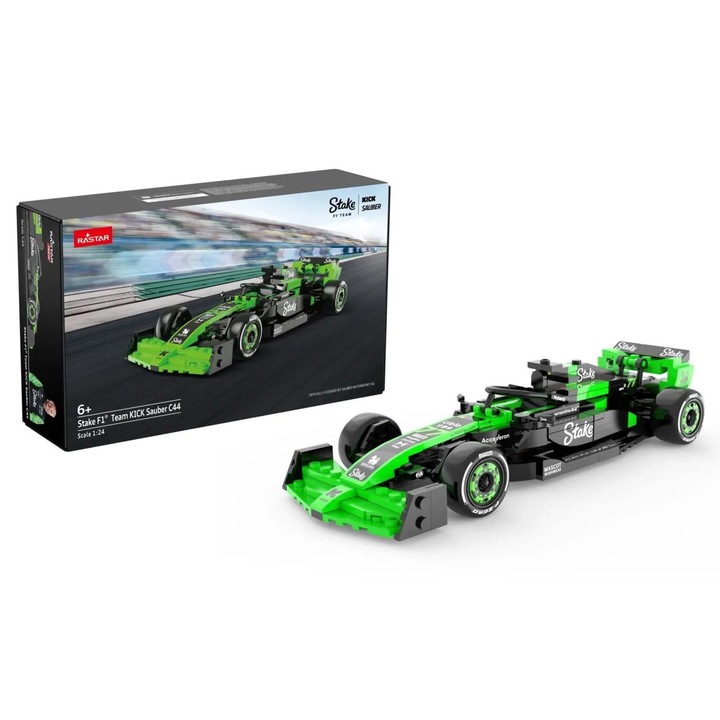 Сглобяем модел на кола Kick Sauber C44 F1 Stake, мащаб 1 към 24