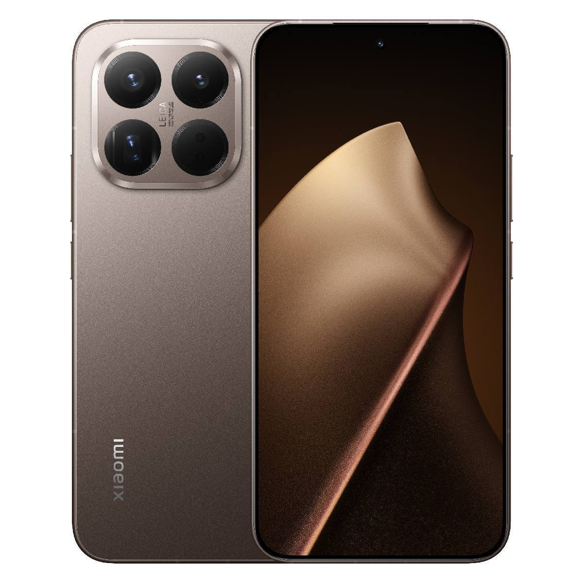 Telefon mobil Xiaomi 15T Pro, Mediatek Dimensity 9400+, 512GB/12GB RAM, 5G, Dual Sim, Auriu Mocha