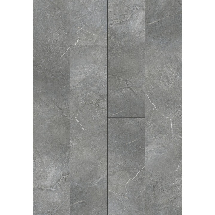 Mexen Silver Waves vinil panelek 1227x187mm 2,5mm PVC hátlap Szürke szín 12 darabos készlet