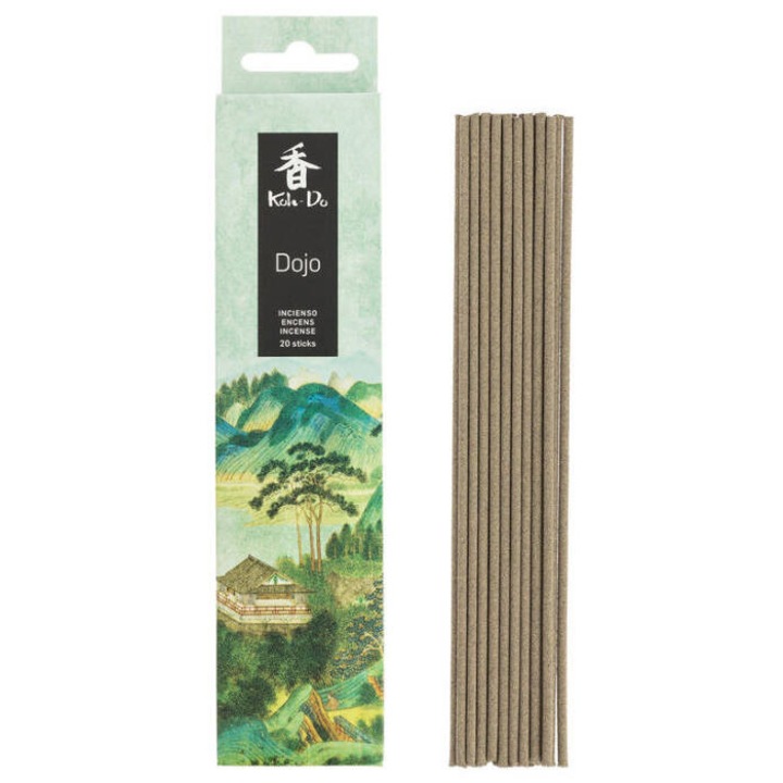 Betisoatre parfumate Nippon Kodo Dojo, parfum floral lemnos, 20 betisoare