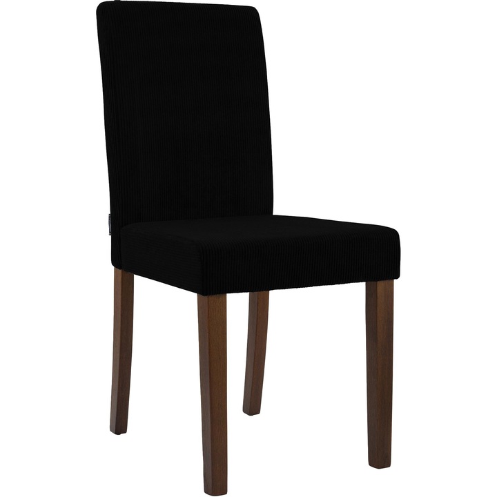 Scaun de masa Ina Cord negru inchis antic