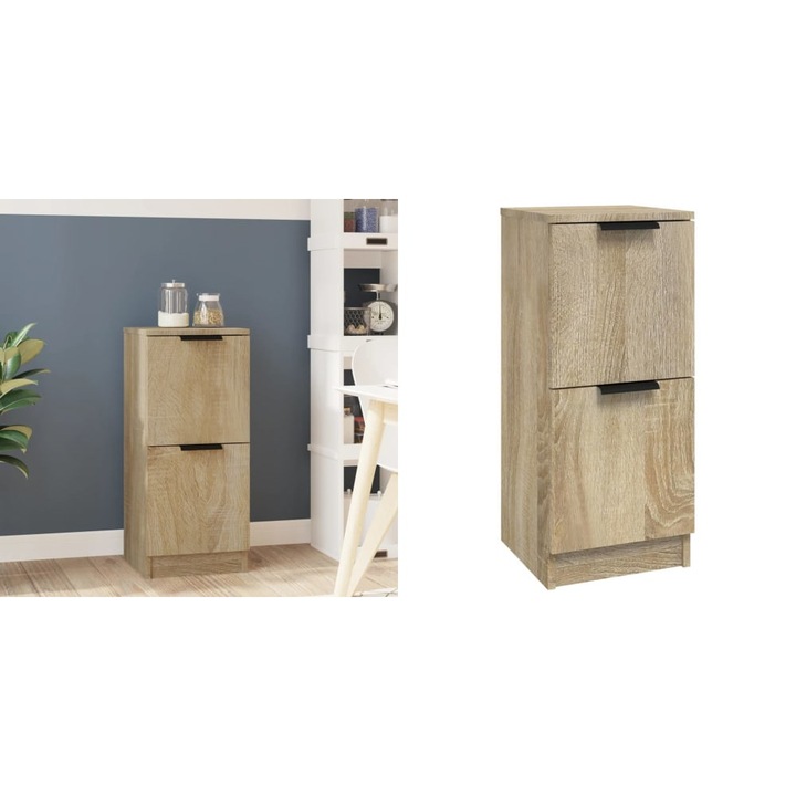 Dulap, stejar sonoma, 30x30x70 cm, lemn compozit