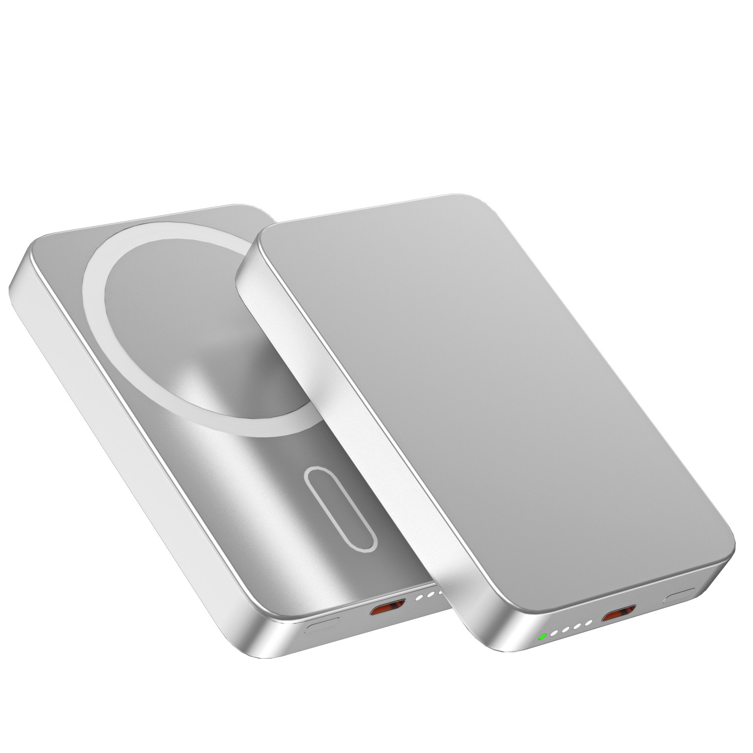 Външна батерия, MagSafe Battery Pack, Apple, iPhone, Бял - eMAG.bg