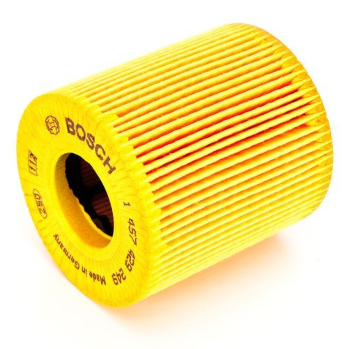 Filtru ulei PEUGEOT 3008 I MPV (0U_) 1.6 VTi din 2009-2016 KW 88 CP 120 CMC 1598, auto, Bosch, 4x Stickere auto cu PEUGEOT